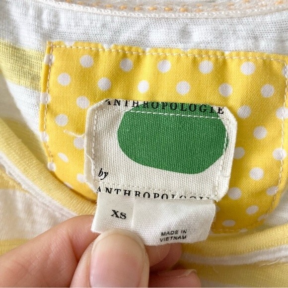 Anthropologie By Anthropologie Striped‎ Tank Top XS - Picture 2 of 4